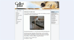 Desktop Screenshot of gallerijuul.no